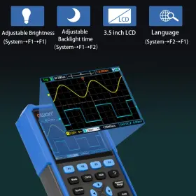 OW-HDS2202 ABESTOP Oscilloscope Digital Handheld Bandwidth #3