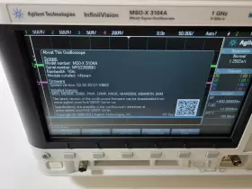 3104A AGILENT Infiniivision Mso Oscilloscope Gsa #2