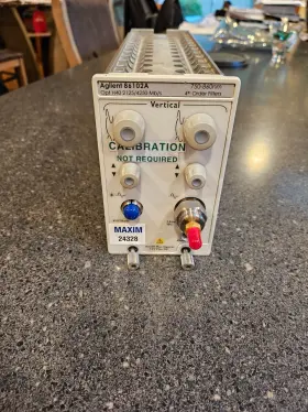 86102A AGILENT Optical Electrical Plug Module Checked Seems