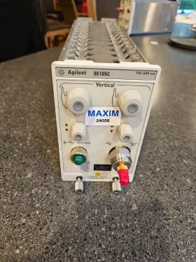 86105C AGILENT Optical Electrical Plug Module Checked Seems