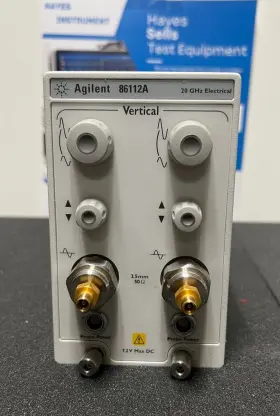 86112A AGILENT Dual Channel Electrical Module Til