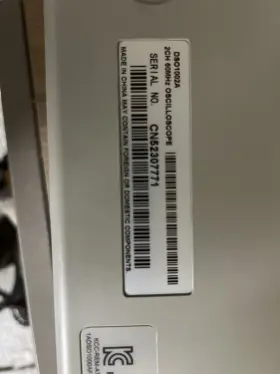 DSO1002A AGILENT Oscilloscope #2