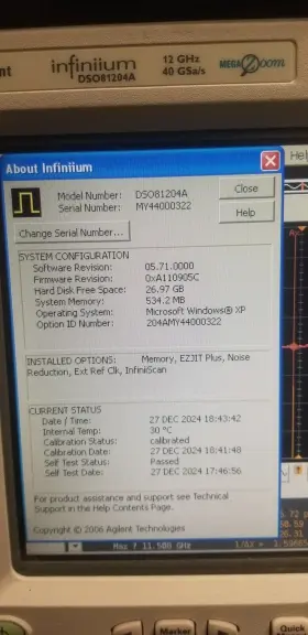 DSO81204A AGILENT Infiniium Digital Oscilloscope #3