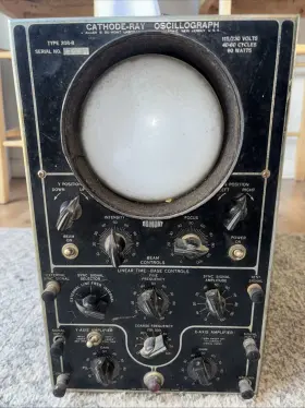 208-B ALLEN B DU MONT Laboratories Cathode Ray Oscillograph