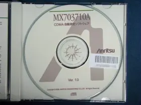 MX703710A ANRITSU Cdma Automatic Software #2