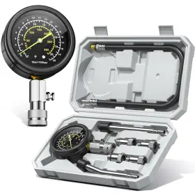 Autown Dis-202gy Professional Compression Tester Kit 300 Psi Triple-scale Gauge With 8