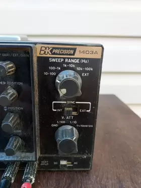 1403A B-K Precision Analog Oscilloscope Benchtop Desktop #3