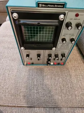 10D-203-1 BELL HOWELL School Solid Oscilloscope #3