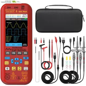 50MHZ BSIDE Channel Digital Handheld Oscilloscope Multimeter