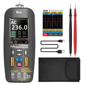 O1-GREY BSIDE Handheld Digital Oscilloscope Multimeter