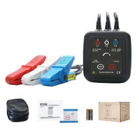 ETCR1000D ETCR Contact Phase Sequence Tester Rotation Meter