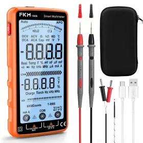 FKM188B FKM Digital Multimeter Tester Auto Trms Smart