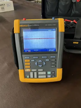 190-202-AM FLUKE Scopemeter Oscilloscope #3