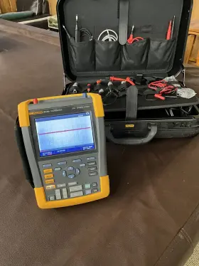 190-202-AM FLUKE Scopemeter Oscilloscope