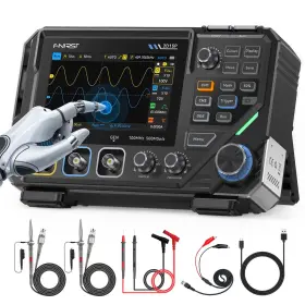 Fnirsi 2d15p 100mhz Digital Oscilloscope Multimeter Dds Signal Generator 3 Inch