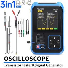 774049434538 FNIRSI Digital Oscilloscope Transistor Tester