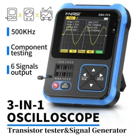 774049437959 FNIRSI Digital Oscilloscope Transistor Tester