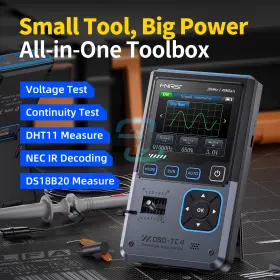 DSO-TC4-LCR-P1 FNIRSI Transistor Tester Digital Oscilloscope