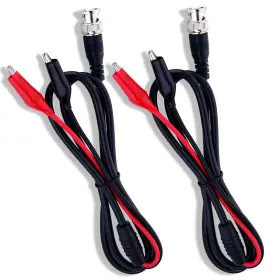 702029010519 GLAMORWAY Pack Bnc Double Alligator Clip Cable