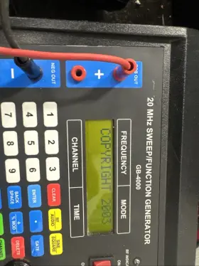 GB-400 GLOBTEC Sweep Function Generator Amplifier #3