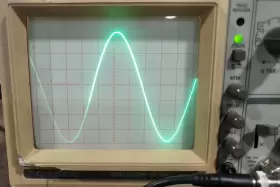 OS-9040D GOLDSTAR Channel Benchtop Oscilloscope Ac #2