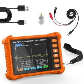 Goyerrnes Gr-us-250k Handheld Oscilloscope Digital Lab Kit With 250khz