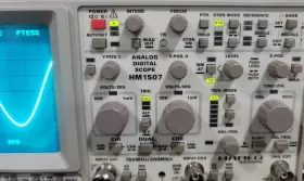 HM1507 HAMEG Benchtop Analog Digital Oscilloscope Msa Ac #3