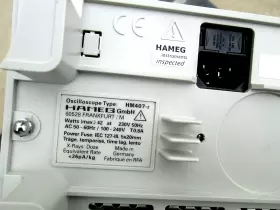 HM407-2 HAMEG Analog Digital Scope #2
