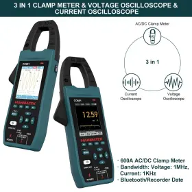 CO601 HANMATEK Clamp Meter Voltage Oscilloscope Bluetooth
