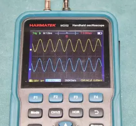 HO-52 HANMATEK Hanmetek Dual Trace Display Oscilloscope Dvm #3