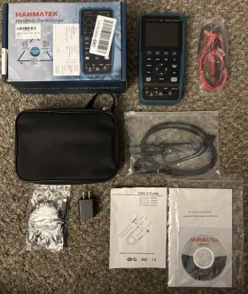 HO52S HANMATEK Handheld Oscilloscope Multimeter Channels Tf #3