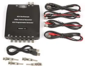 Hantek 1008a 8-channel Digitizing Pc-based Usb Oscilloscope Kit With Test Leads
