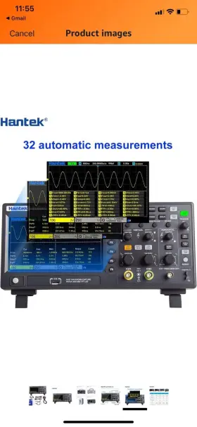 DS02D10 HANTEK Digital Oscilloscope #3