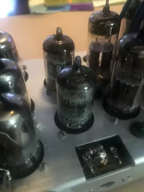 12AU7 HEALTHKIT Oscilloscope Mullard Tubes #3