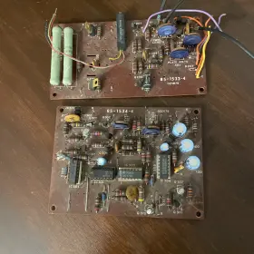 Heathkit Style / Unknown 85-1533-4 Vintage Oscilloscope Circuit Board Lot 2 Ttl Sweep Pcb Untested
