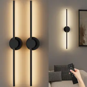 Hiseego Wl-0019 Battery Operated Wall Sconces Set Of 2 10000mah Rechargeable And Cordless Wall