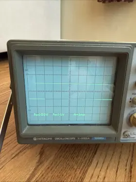 V-1065A HITACHI Analog Benchtop Oscilloscope #3