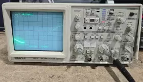 V-1565 HITACHI Channel Benchtop Analog Oscilloscope Ac
