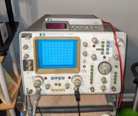 000002226 HP Digital Oscilloscope Analog Display Probes
