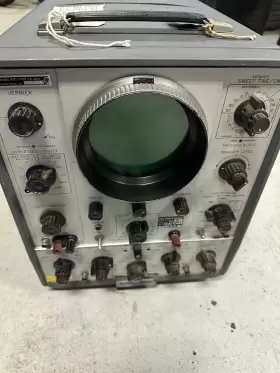 150A HP Hewlett Packard Dual Trace Oscilloscope Cathode Ray