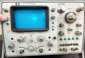1707B HP Analog Oscilloscope Philips Probe Repair #2