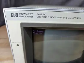 54120A HP Digitizing Oscilloscope Mainframe Powers Video Demo #3
