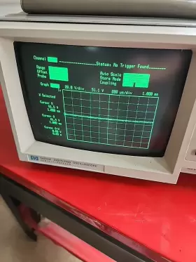 54201A HP Hewlett Packard Digitizing Oscilloscope Power #2