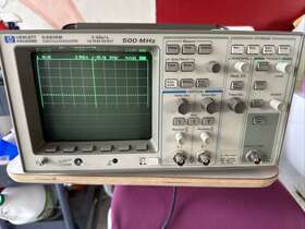 Hp 54616b 500 Mhz 2gsa/s 2 Channel Digital Oscilloscope