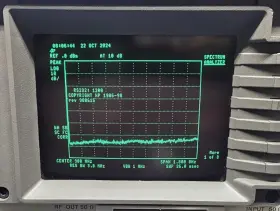 8591E HP Khz Spectrum Analyzer #2