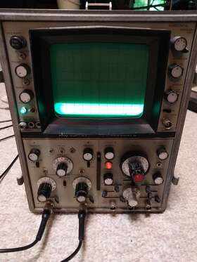 Hp Usm-281a Vintage Navy Hewlett-packard An/usm-281a Oscilloscope