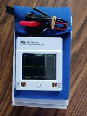 DSO112A JYETECH Coral Pocket Battery Oscilloscope Touch Panel