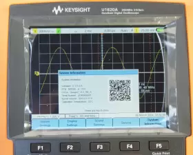 U1620A KEYSIGHT Agilent Handheld Oscilloscope Gsa #3