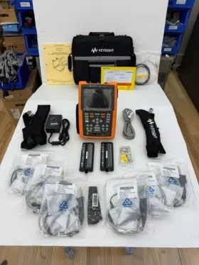 Keysight U1620m Os-307/u 200mhz Oscilloscope Mil 2gsa/s 2-batteries 6-probes