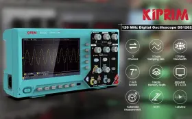 DS1202 KIPRIM Digital Oscilloscope Tft Lcd Display